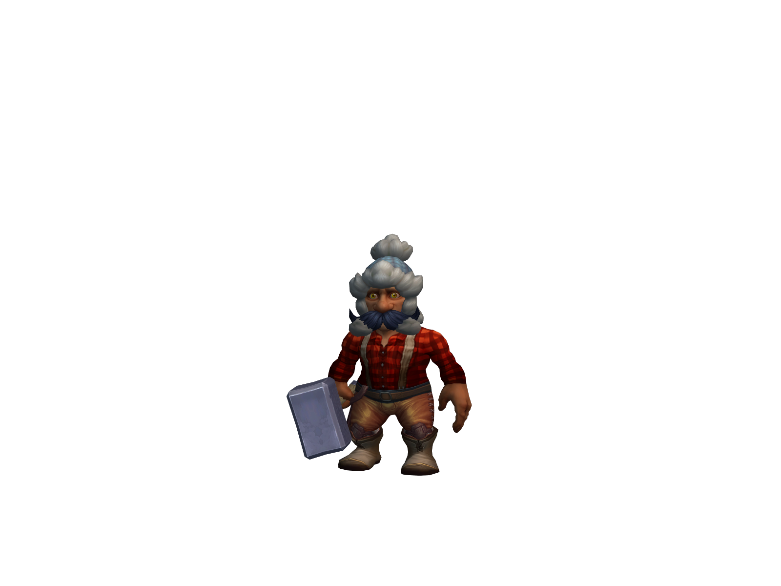 Juggernate 3D character render