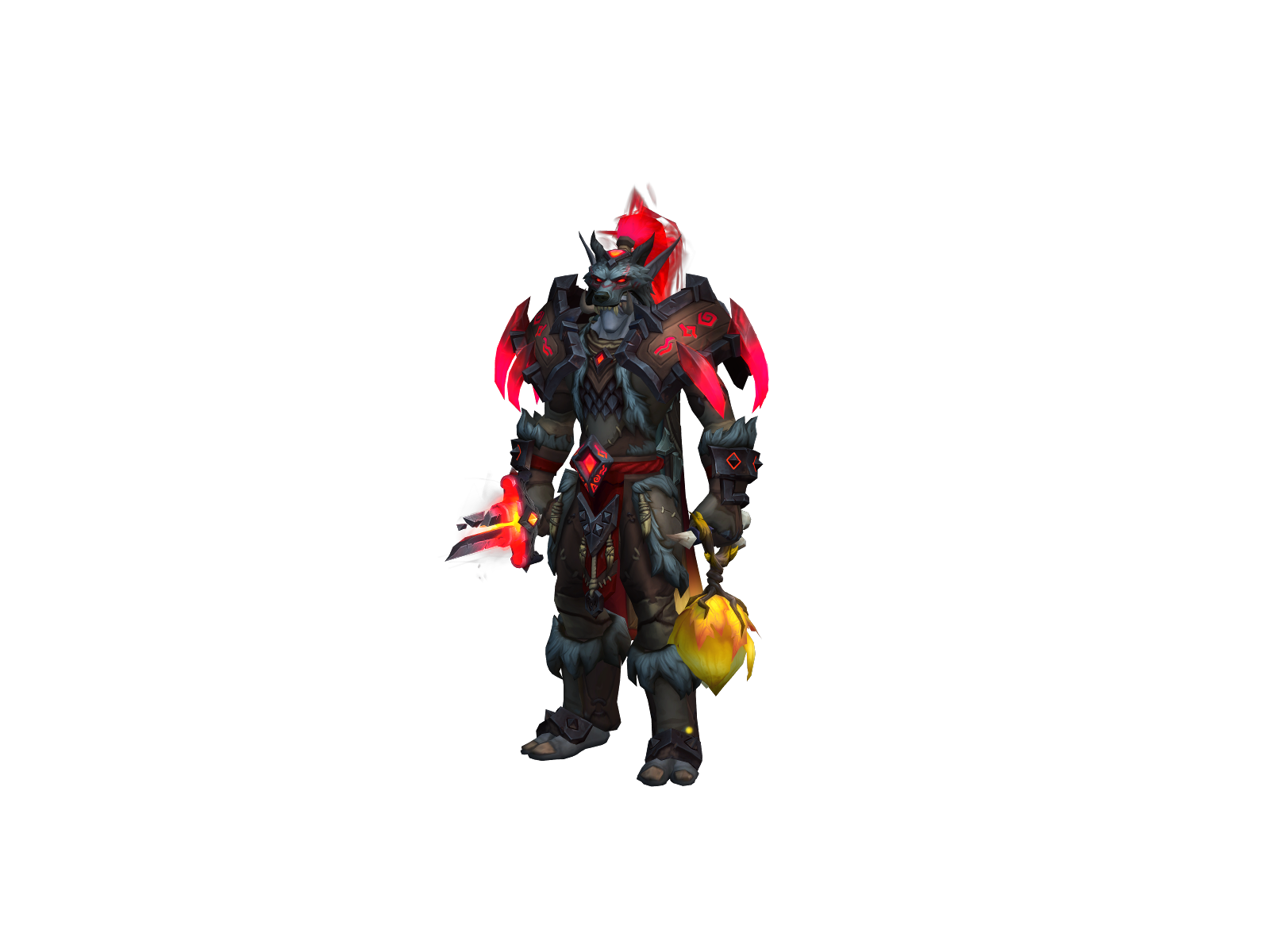 Graphically 3D character render