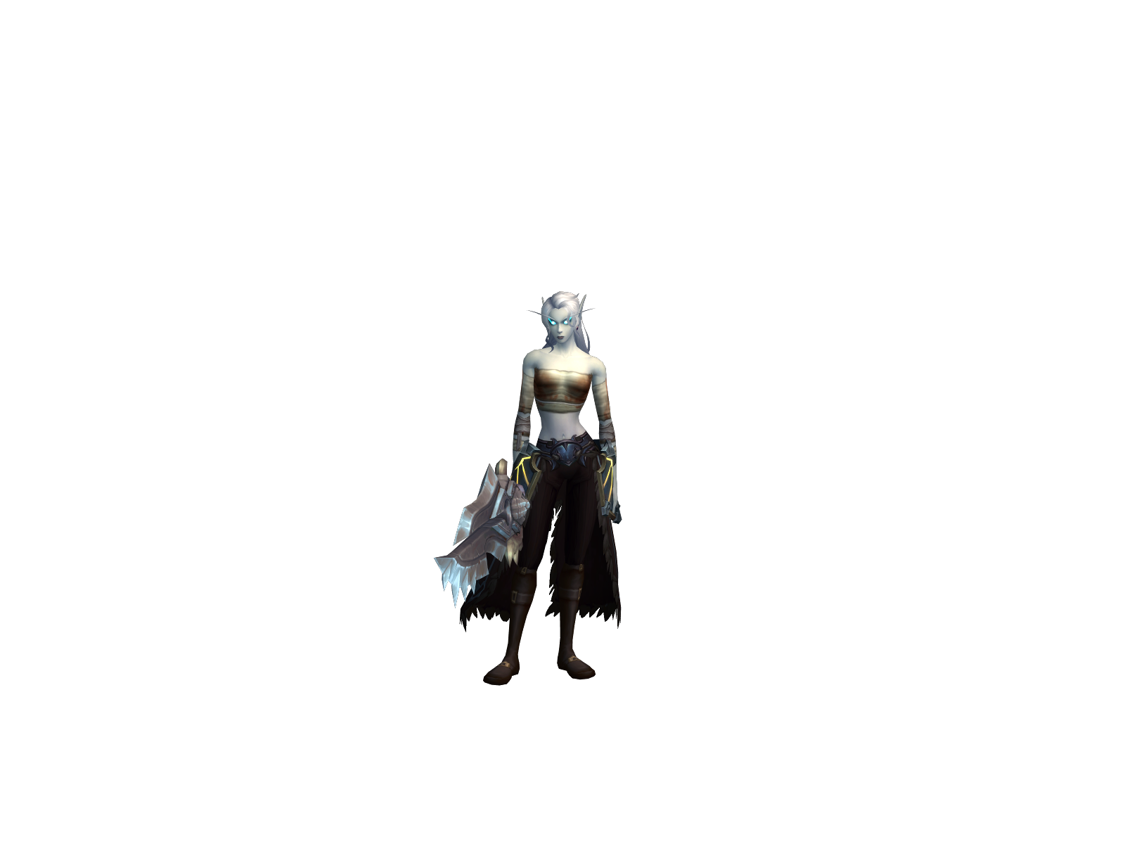 Villkiss 3D character render