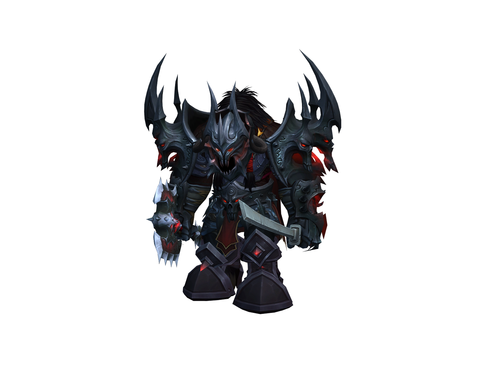 Megadamaje 3D character render
