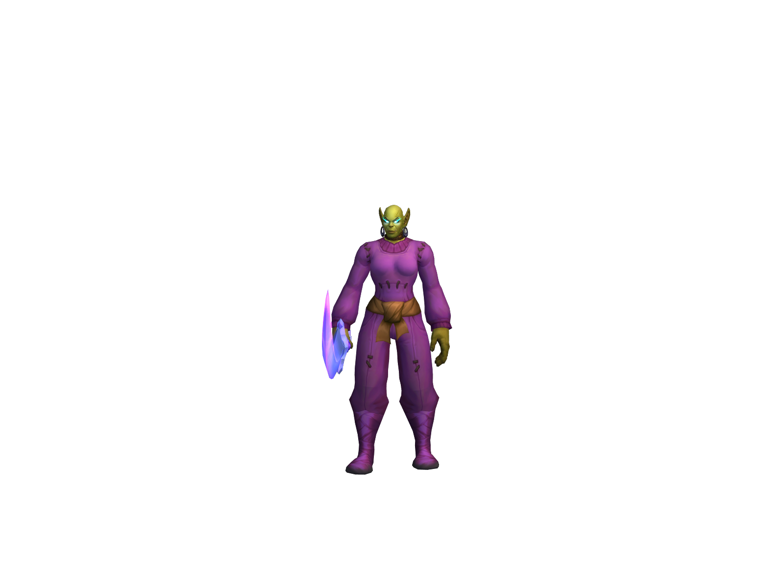 Hearthana 3D character render
