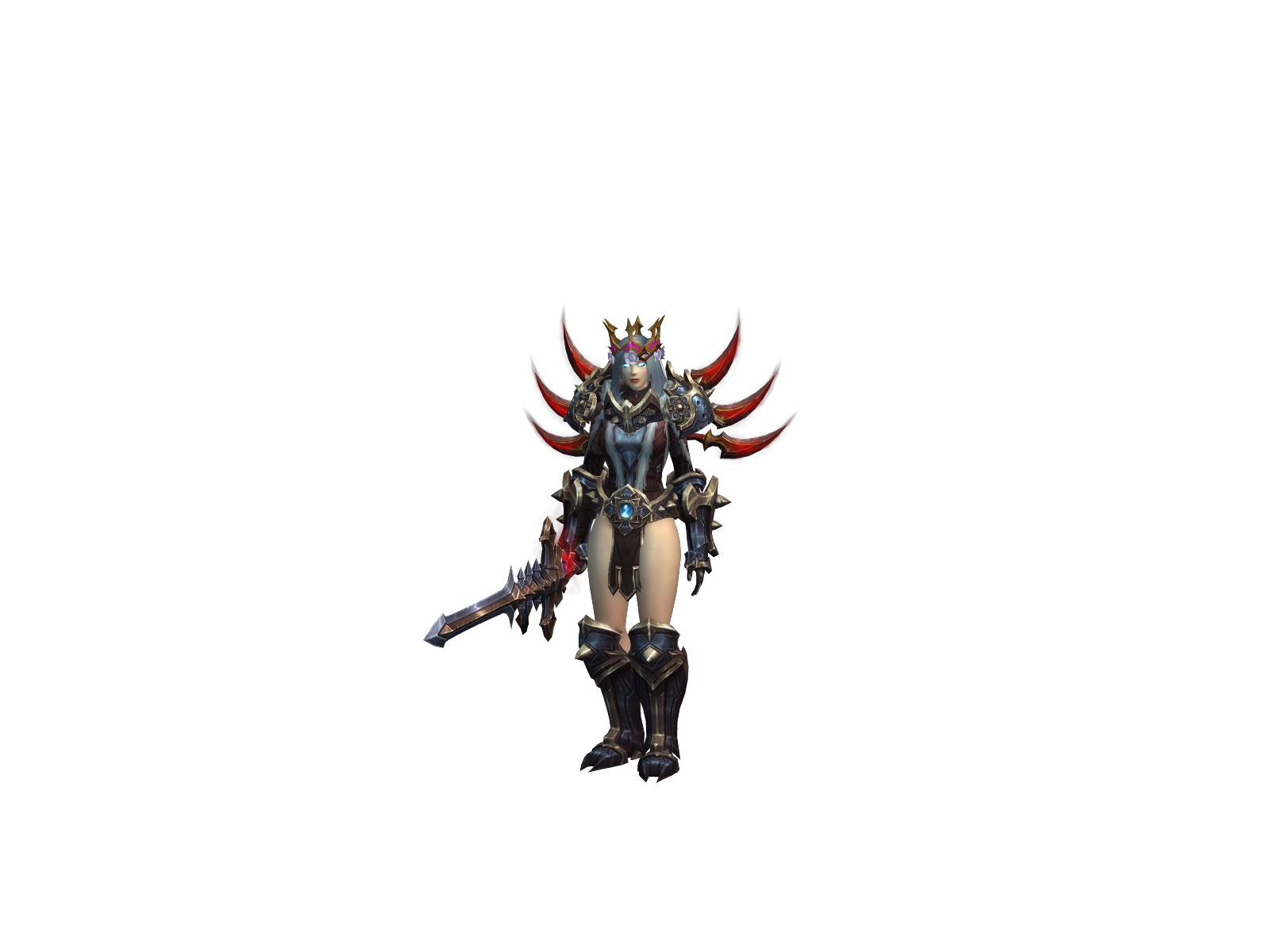 Angelofslaug 3D character render