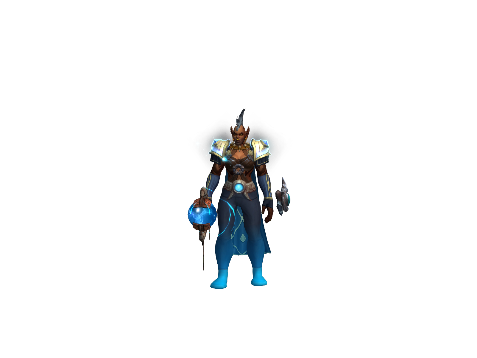 Åyåhúãsca 3D character render