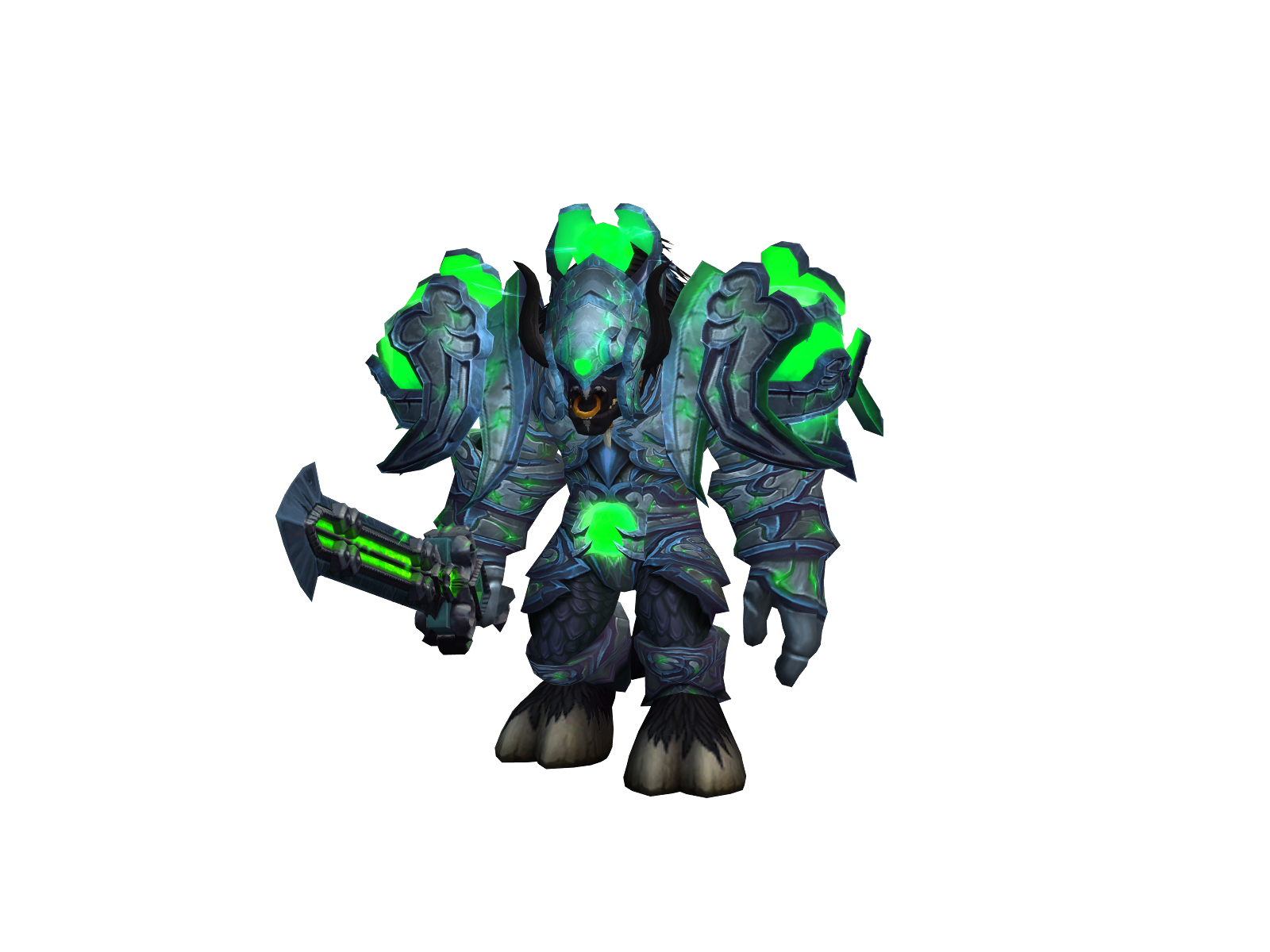 Powermonster 3D character render
