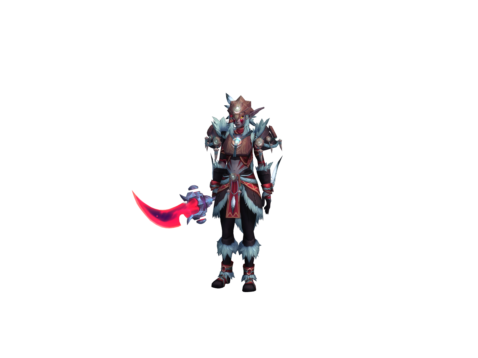 Nohjek 3D character render