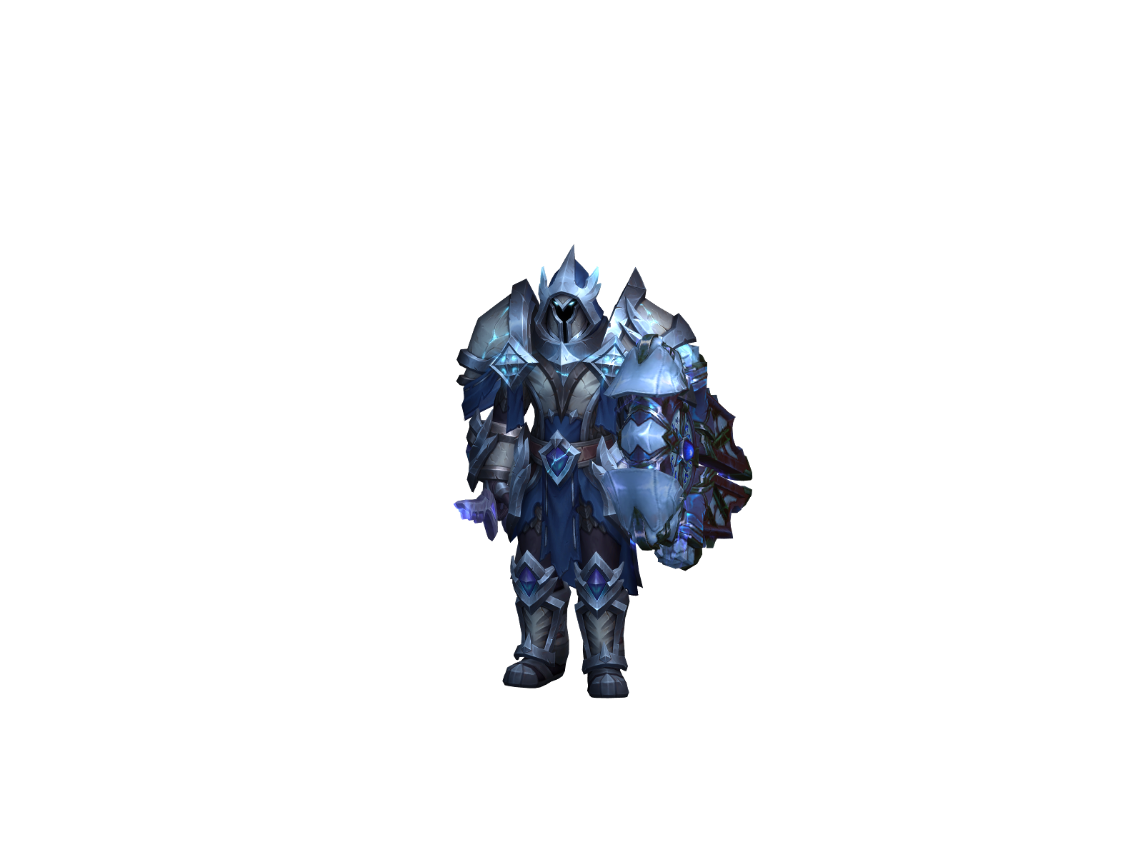 Rlzpaladin 3D character render