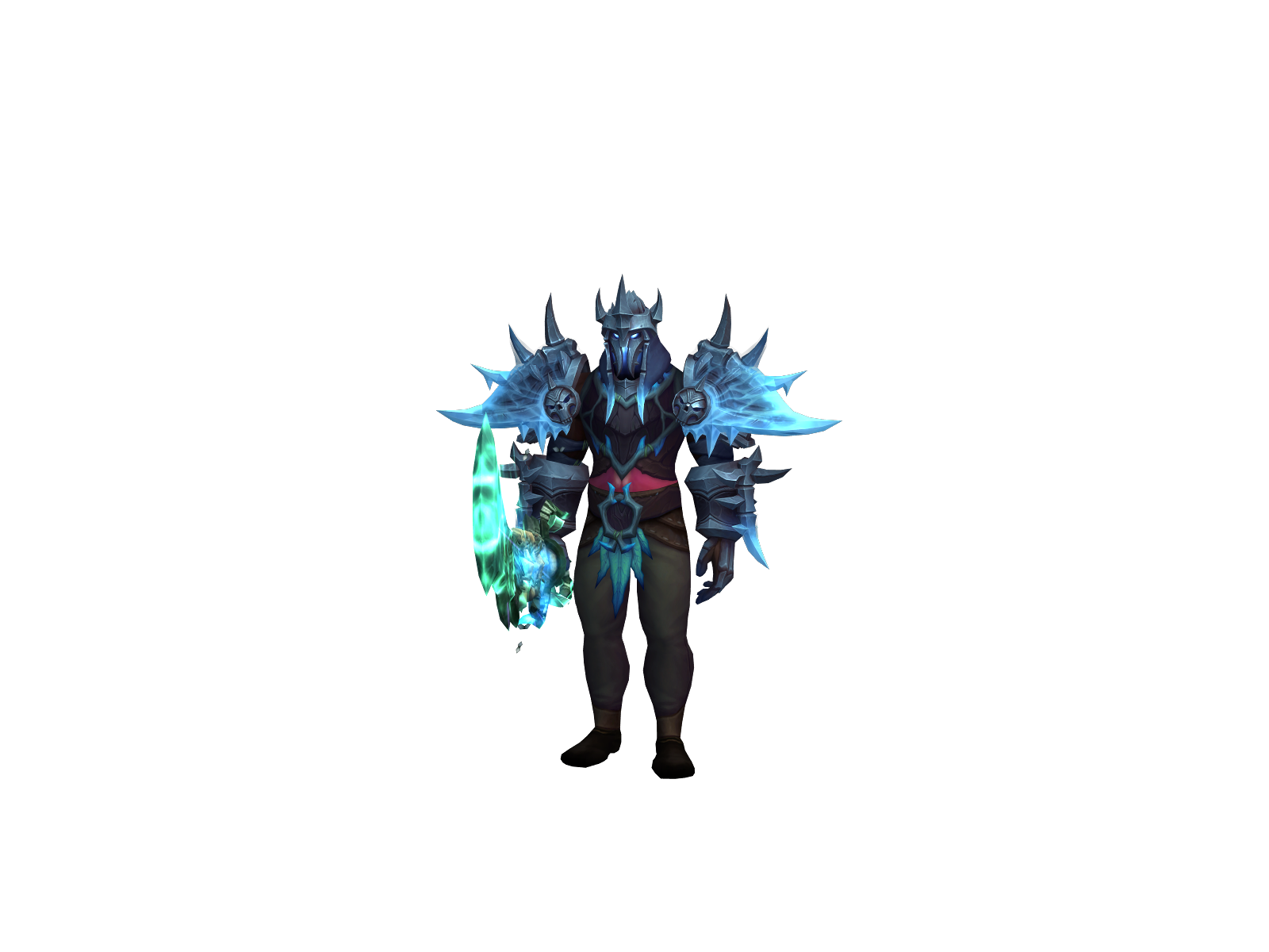 Humandead 3D character render