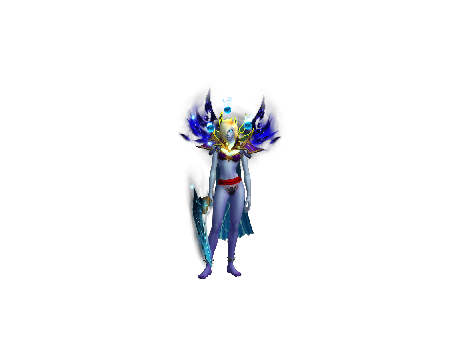 Thelock 3D character render