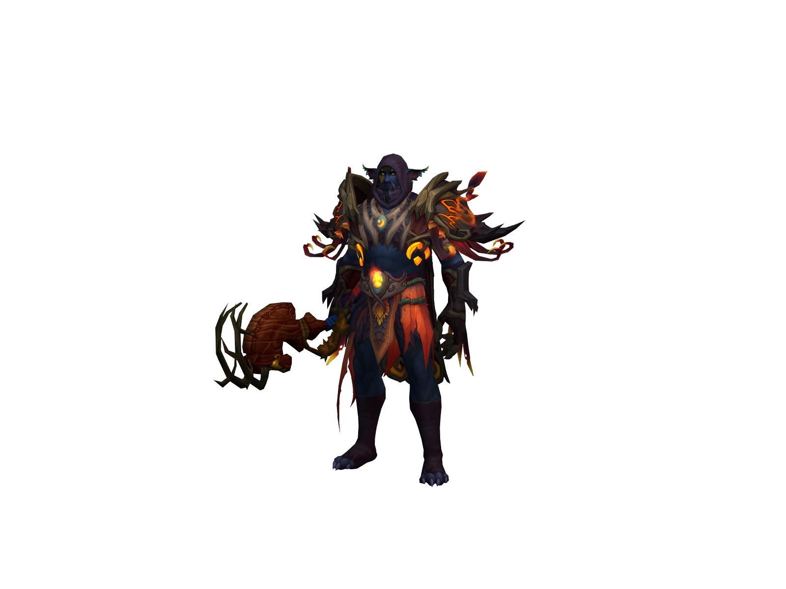 Arasod 3D character render