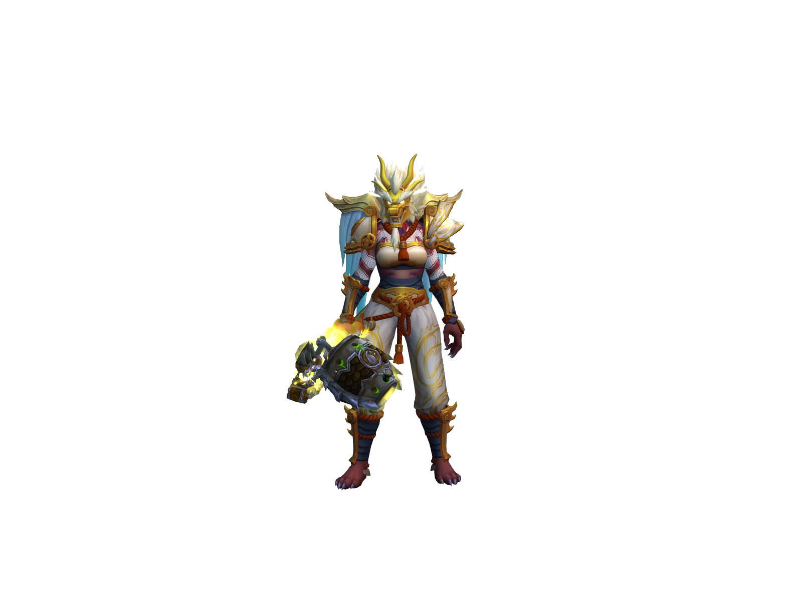 Ipching 3D character render