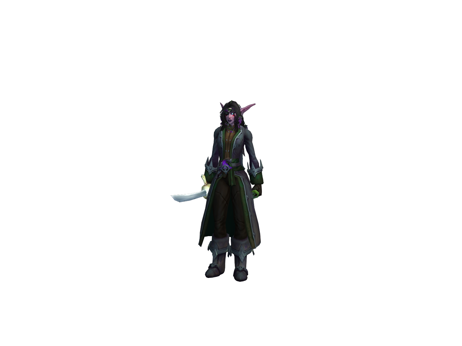Salys 3D character render