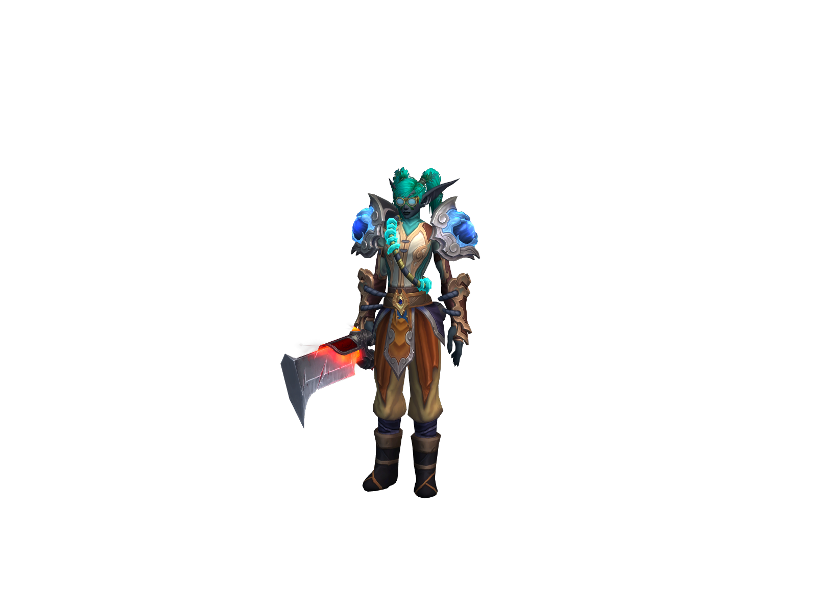 Electwomenjk 3D character render
