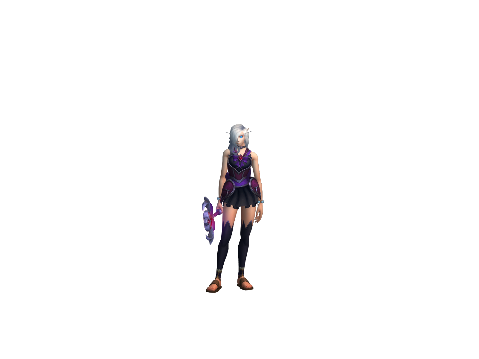 Crayona 3D character render