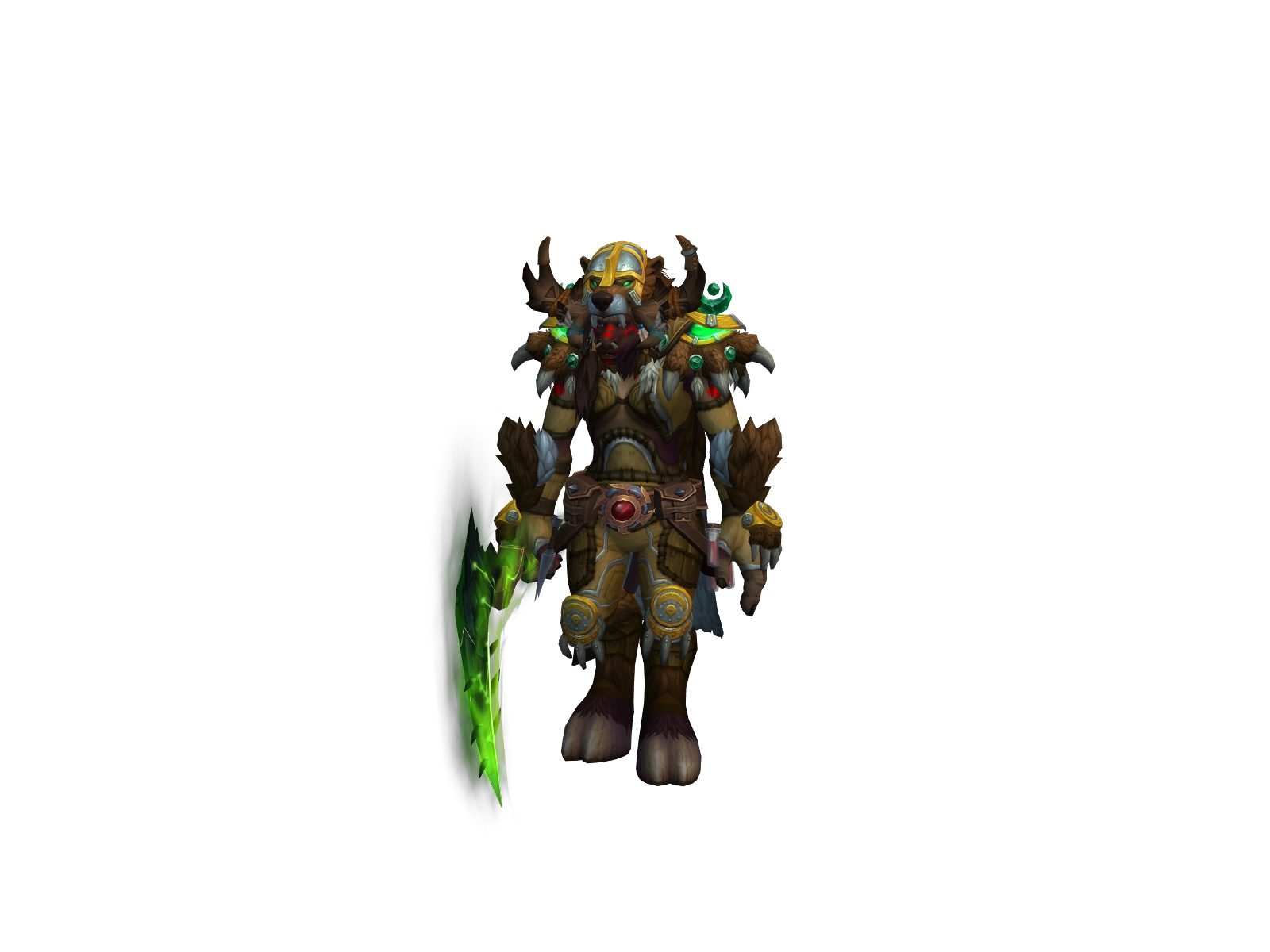 Flankdrood 3D character render