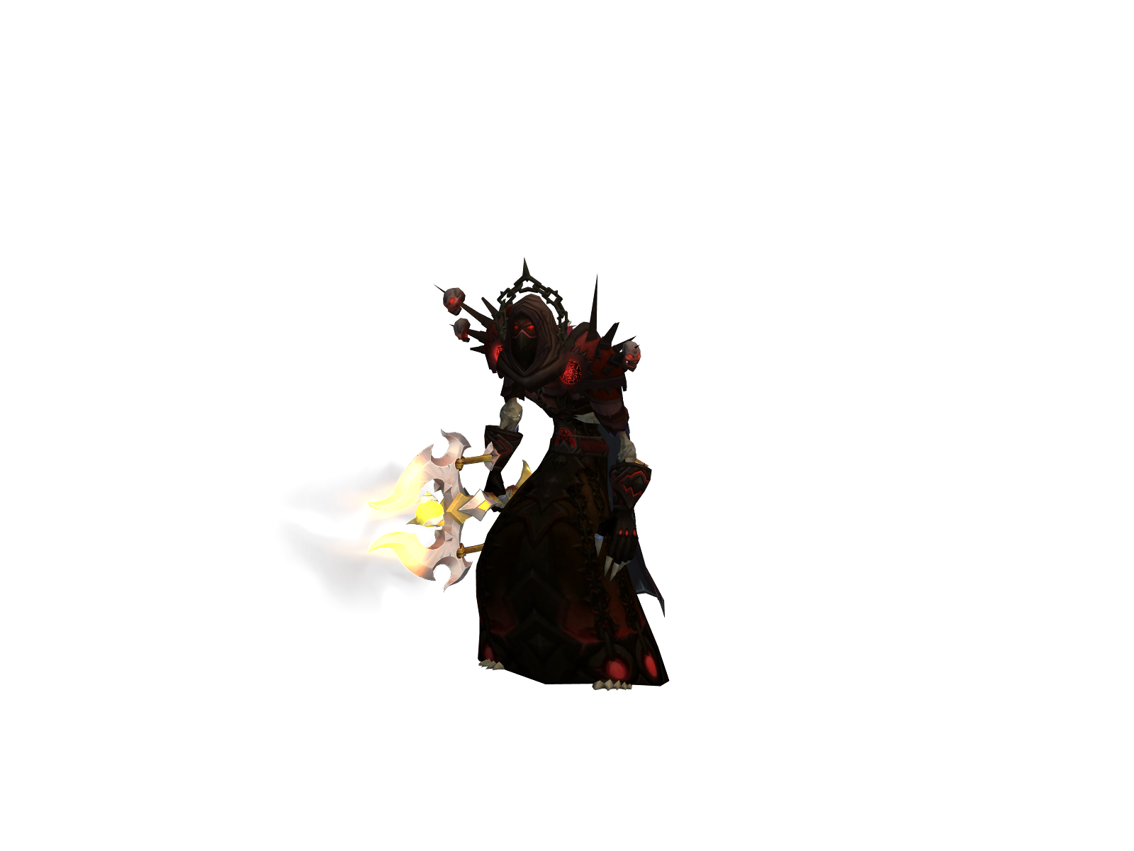 Dårkbølts 3D character render