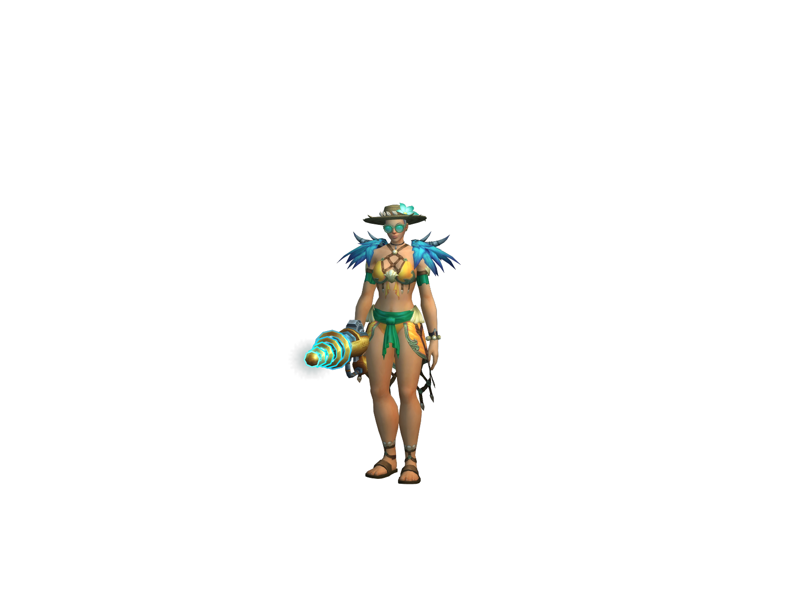 Universebm 3D character render