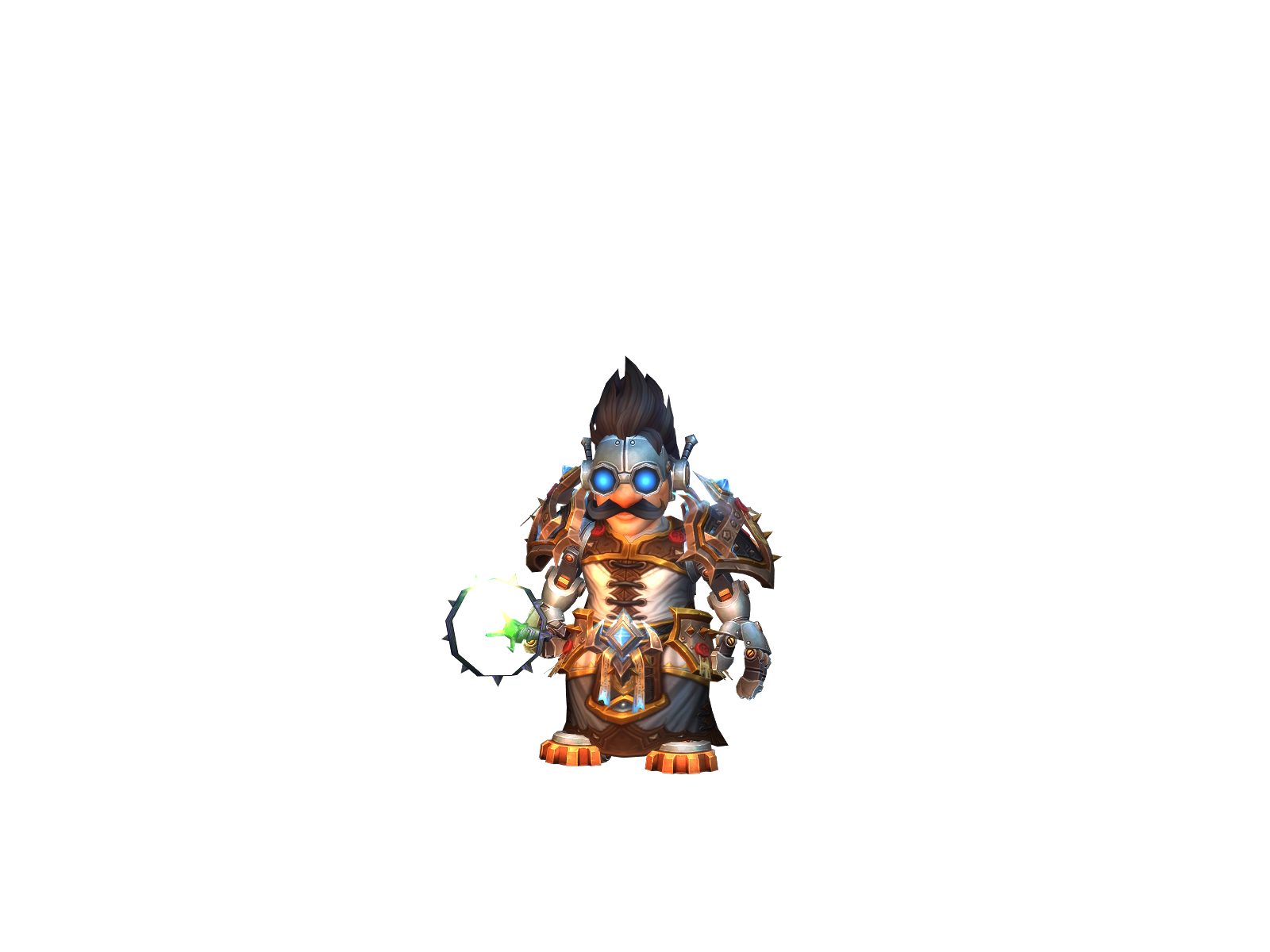 Bragge 3D character render