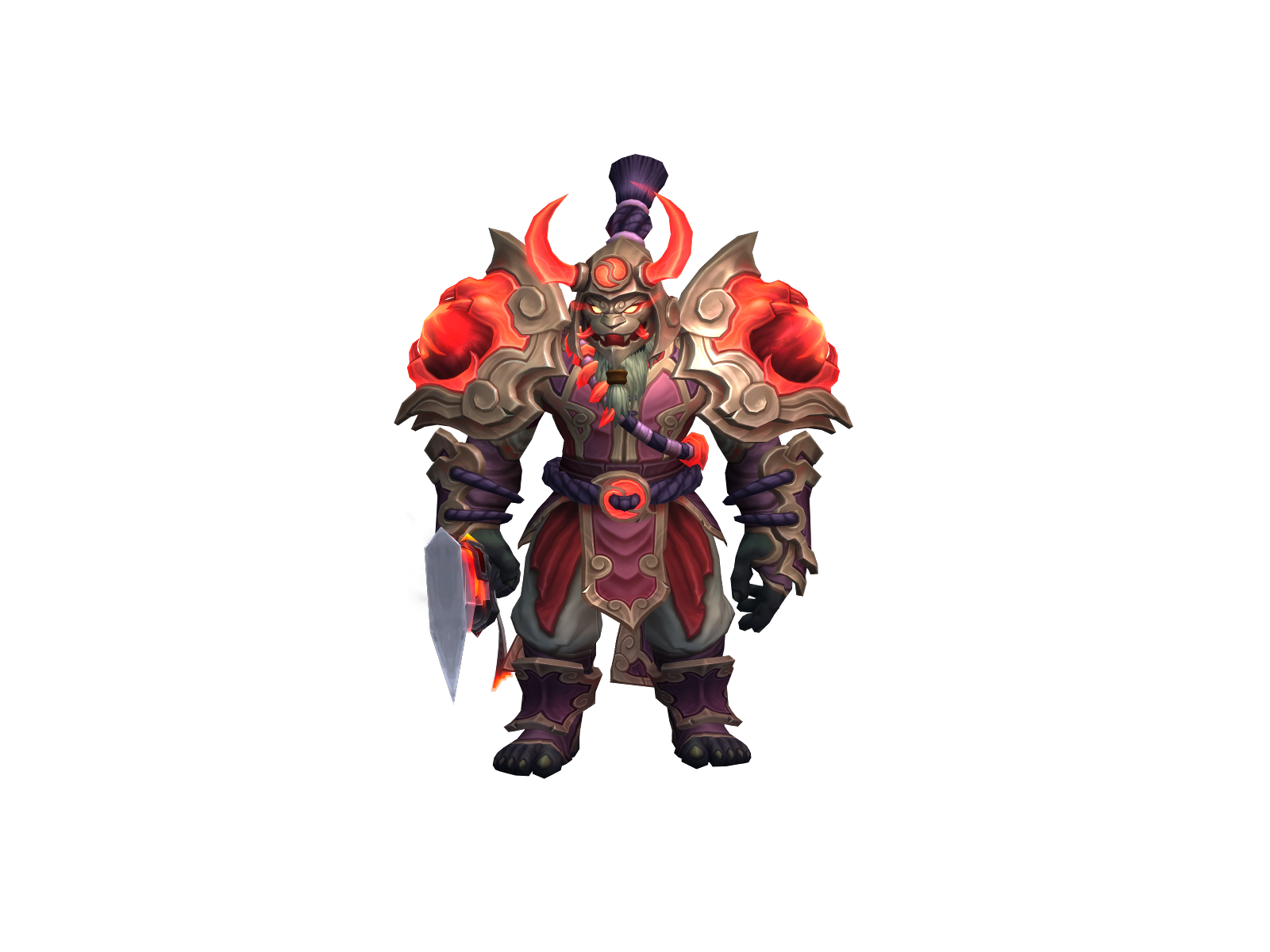 Sweetfist 3D character render