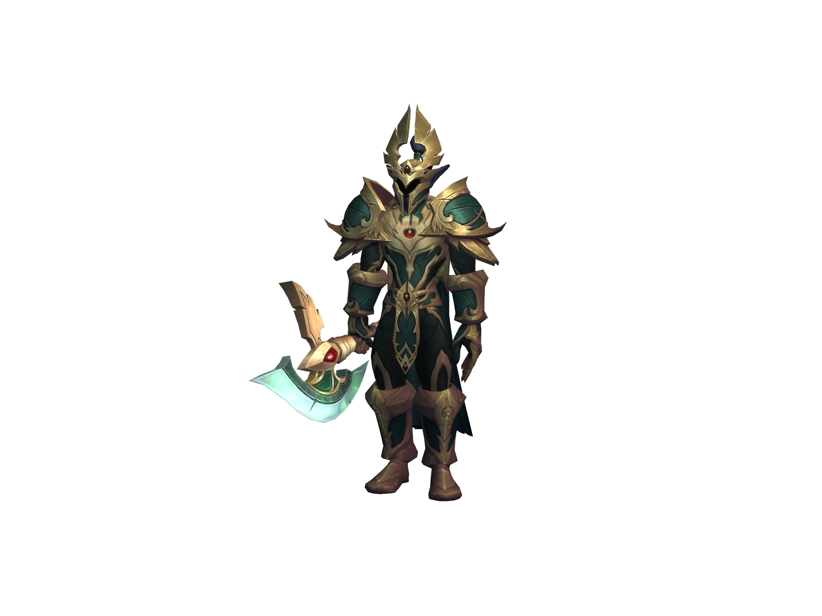 Kaleïn 3D character render