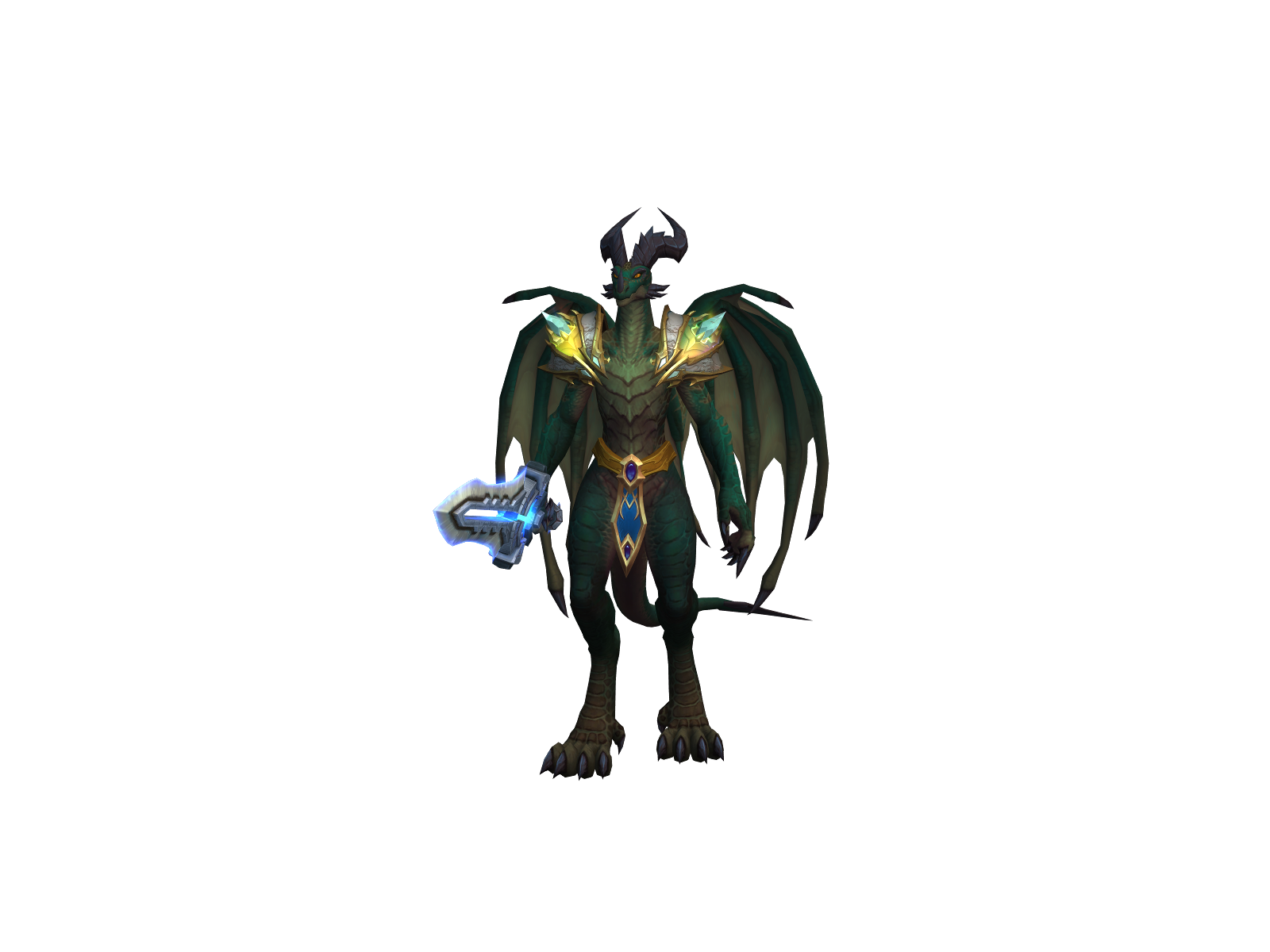 Relaeh 3D character render