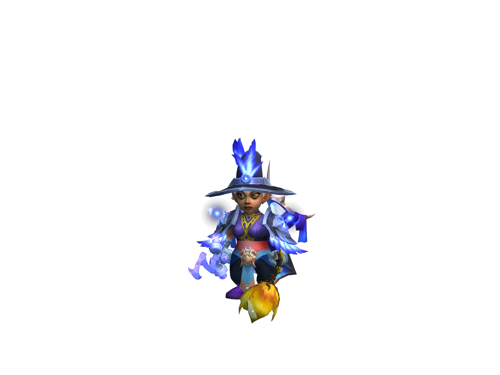Shauntaa 3D character render