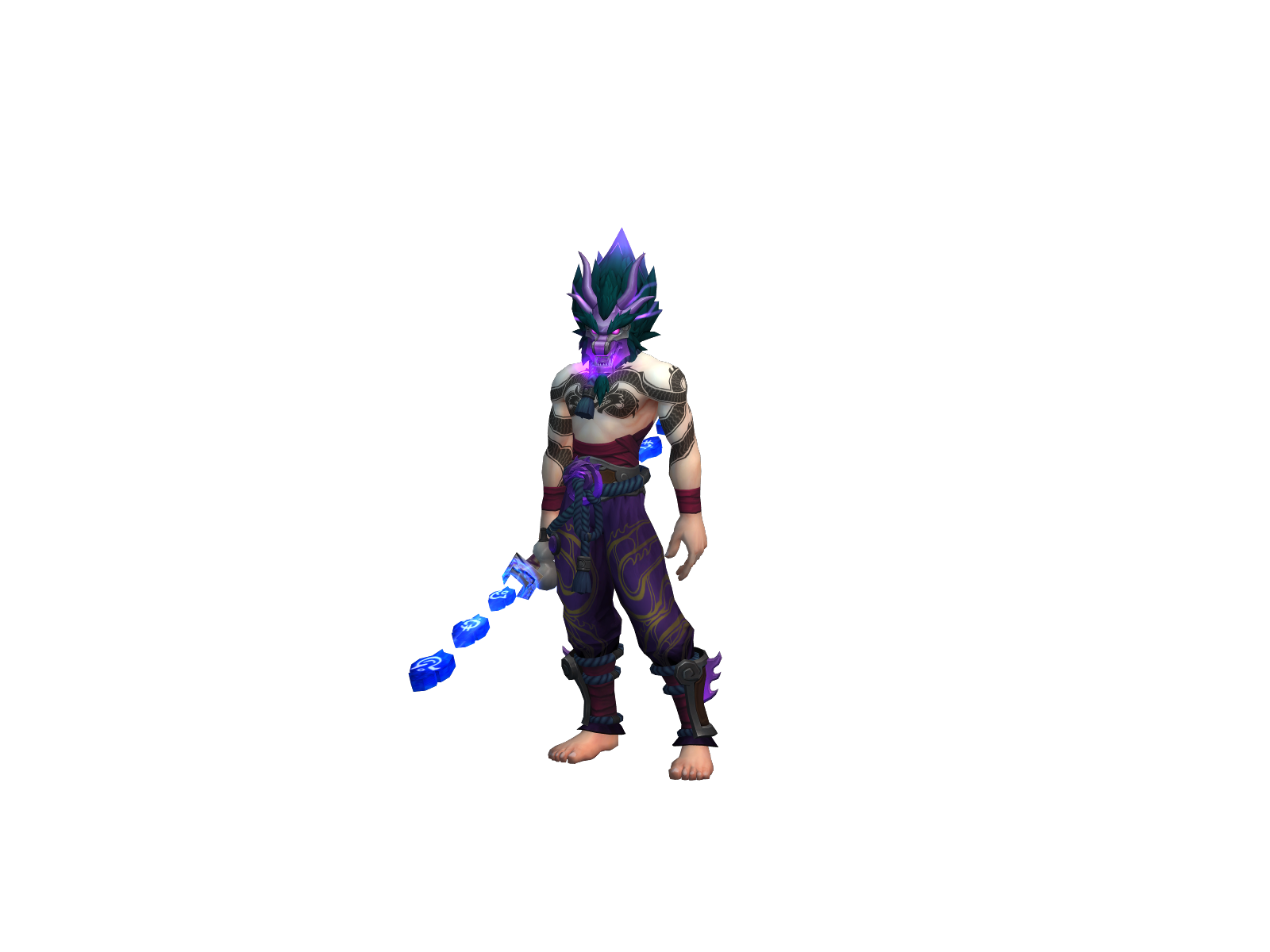 Sarthadon 3D character render