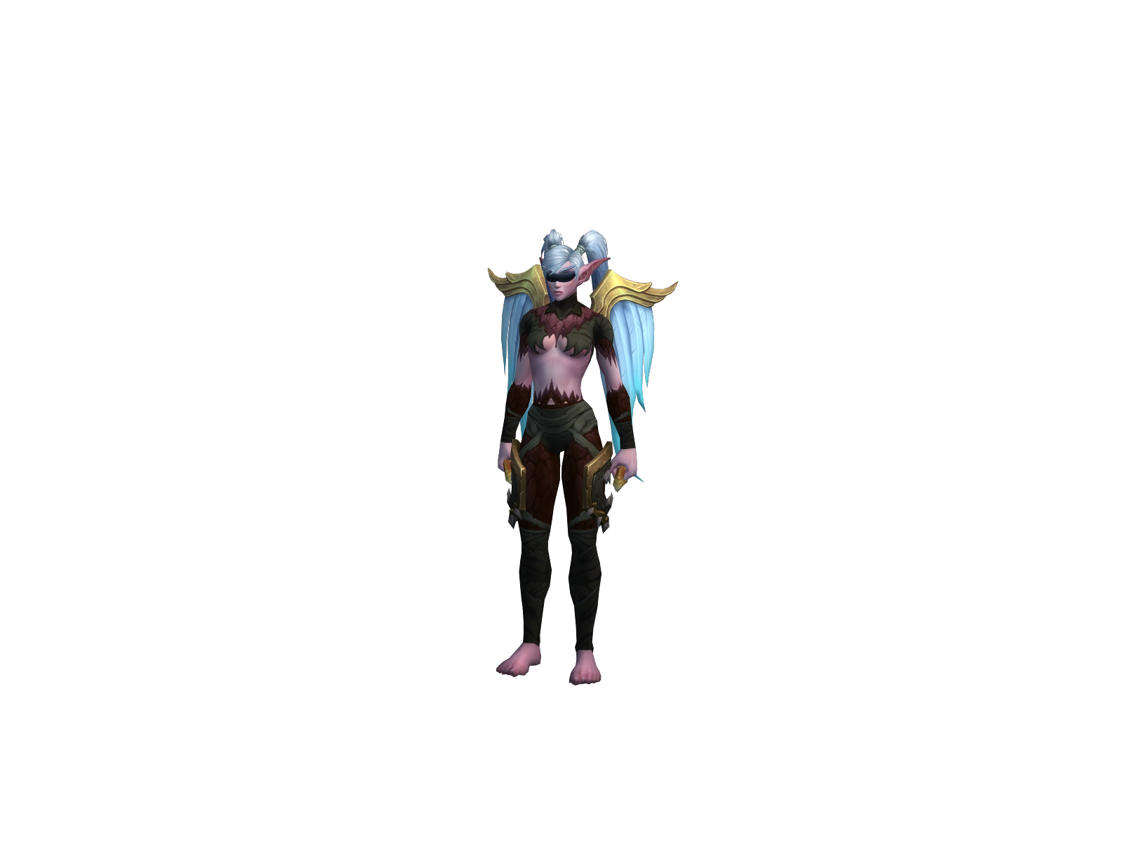 Irisout 3D character render