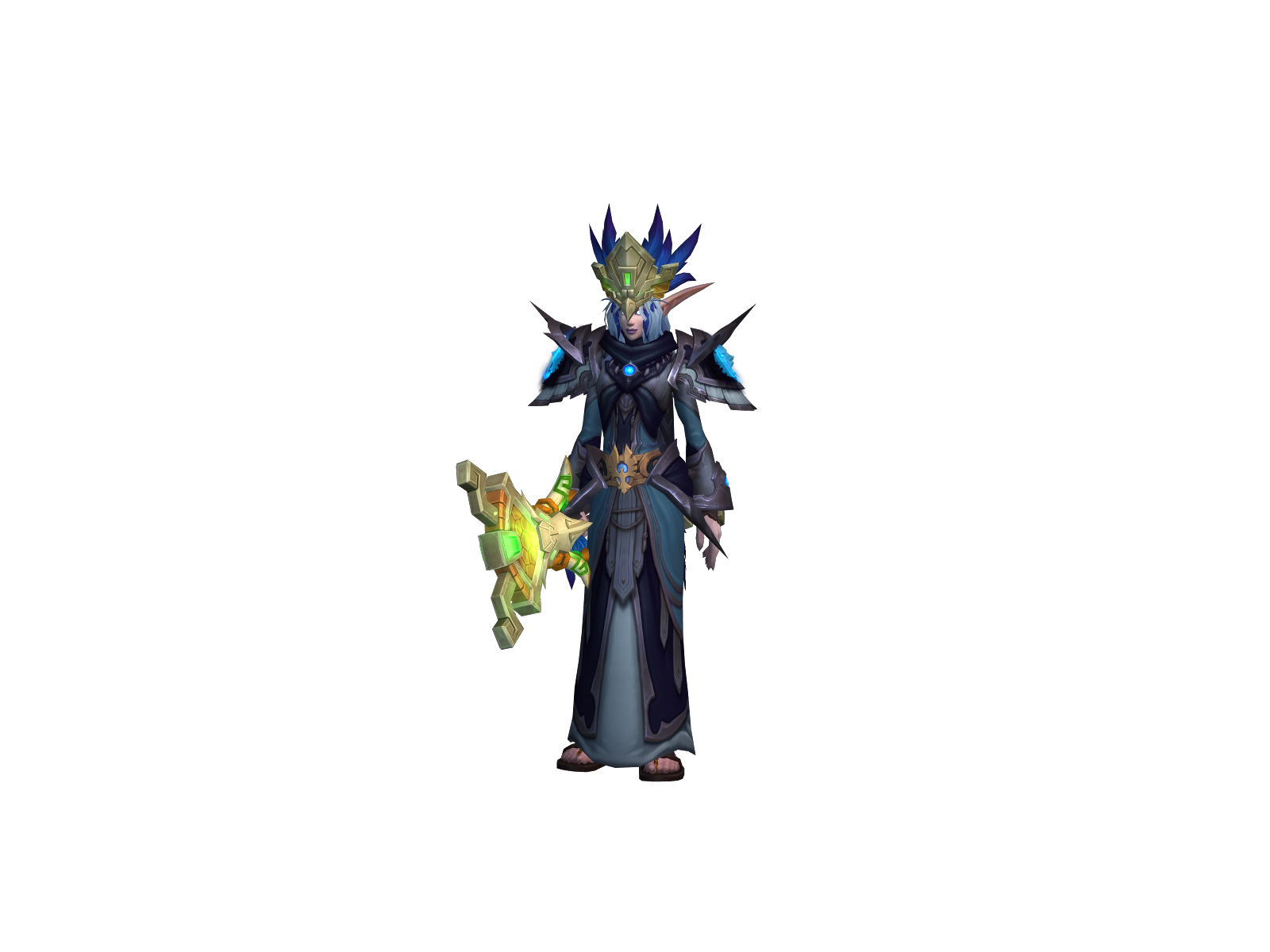 Sasiñ 3D character render