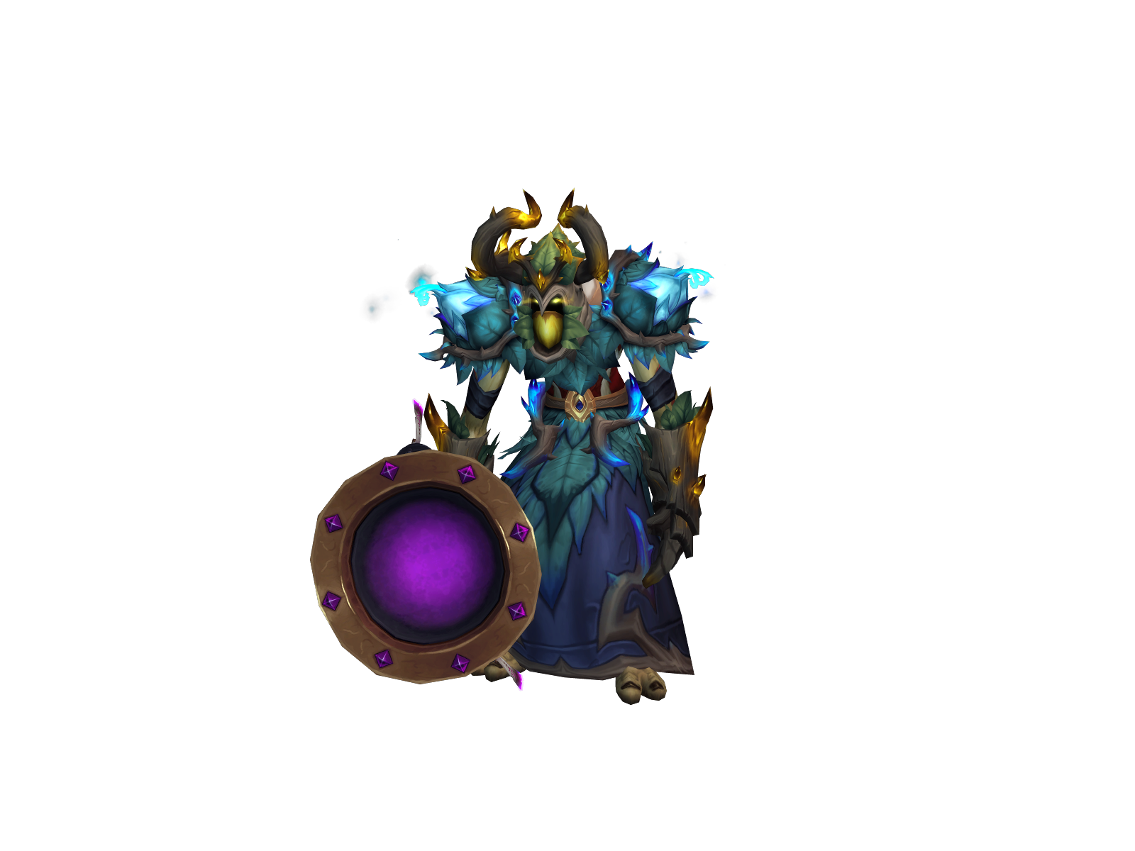 Mawler 3D character render