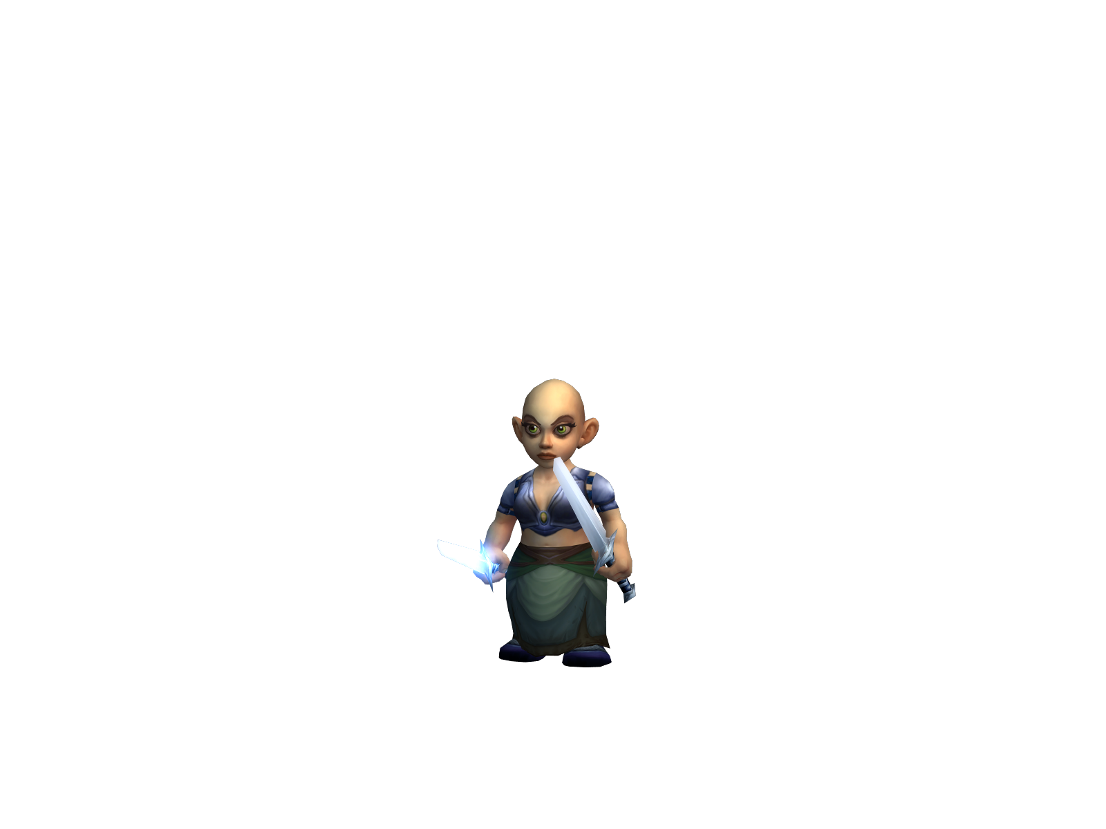 Geongeon 3D character render