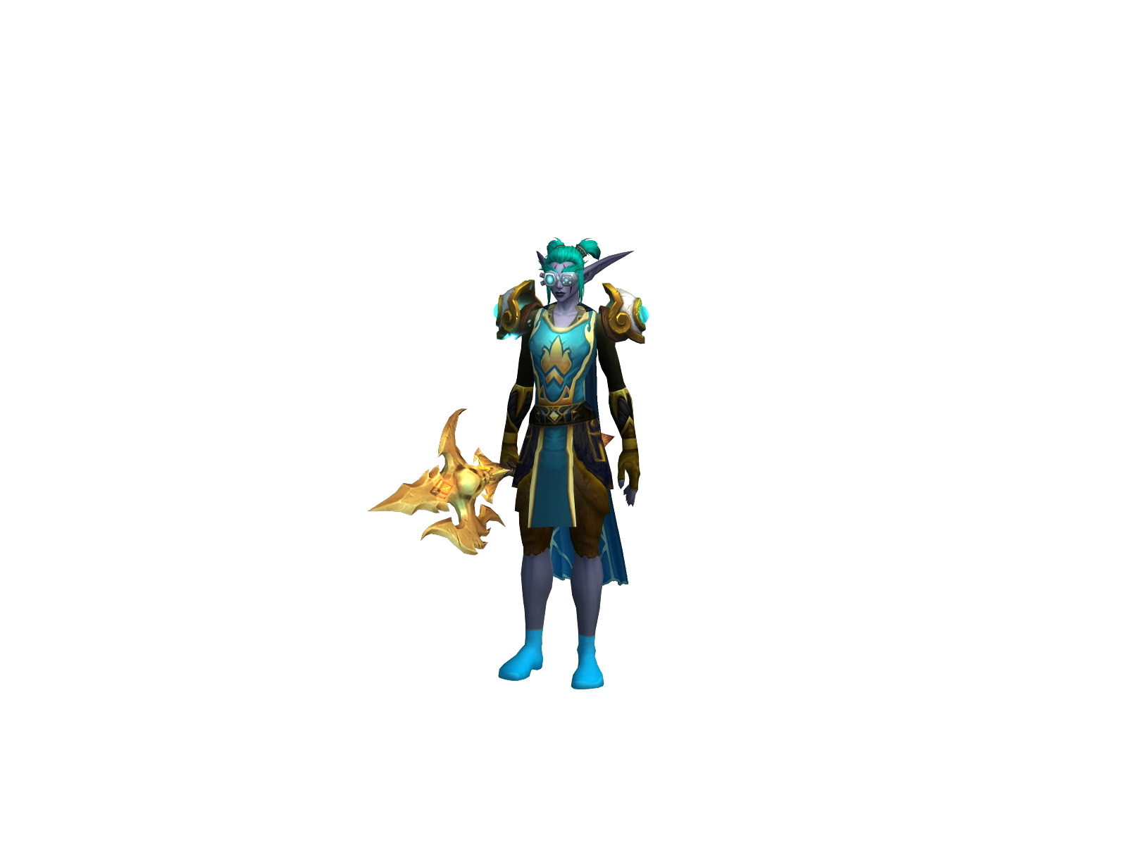 Brrtyskrrt 3D character render