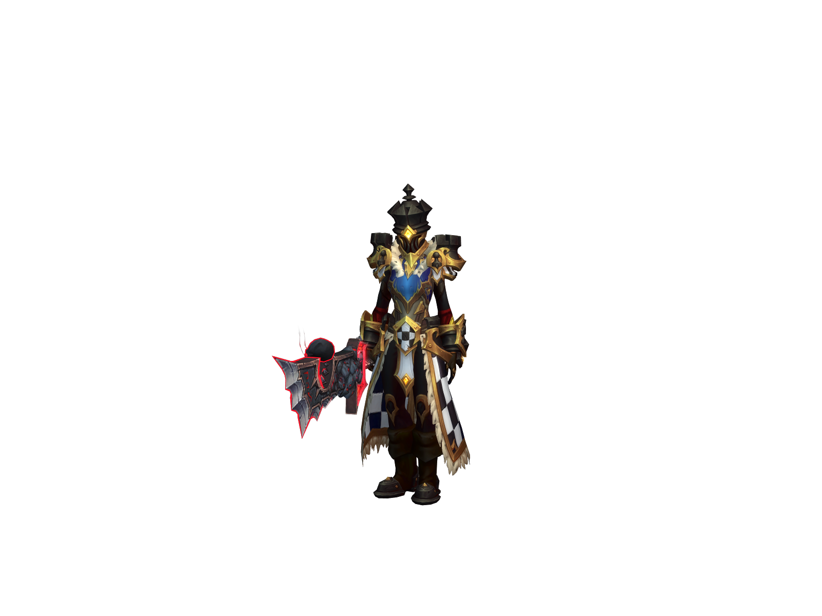 Tikye 3D character render