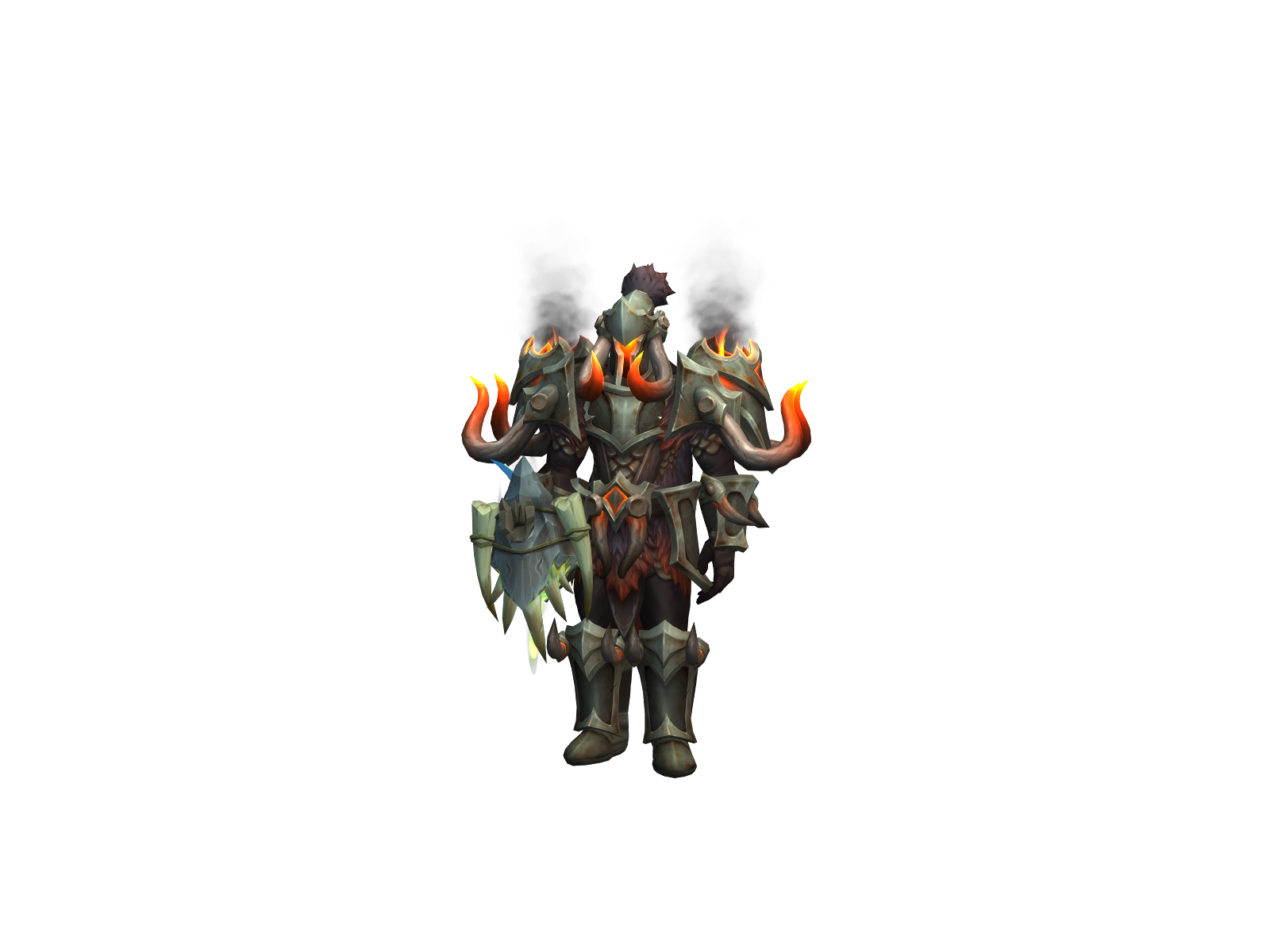 Staell 3D character render
