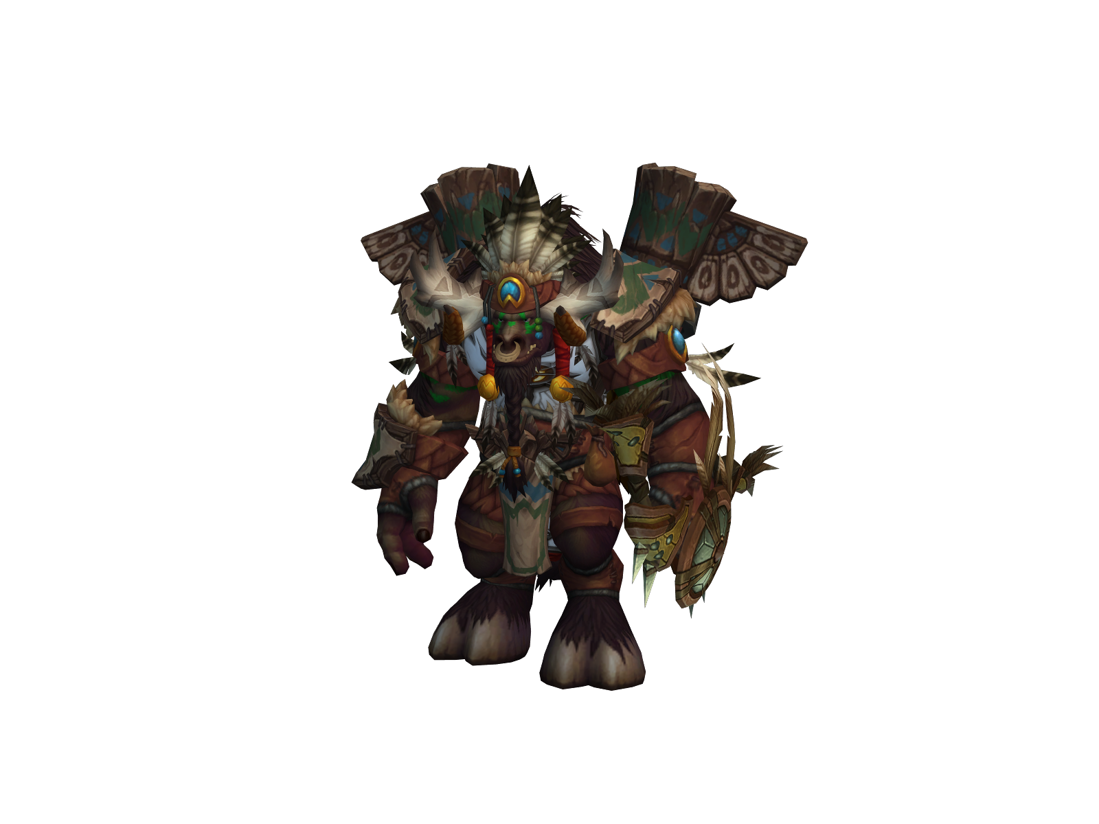 Stônedd 3D character render