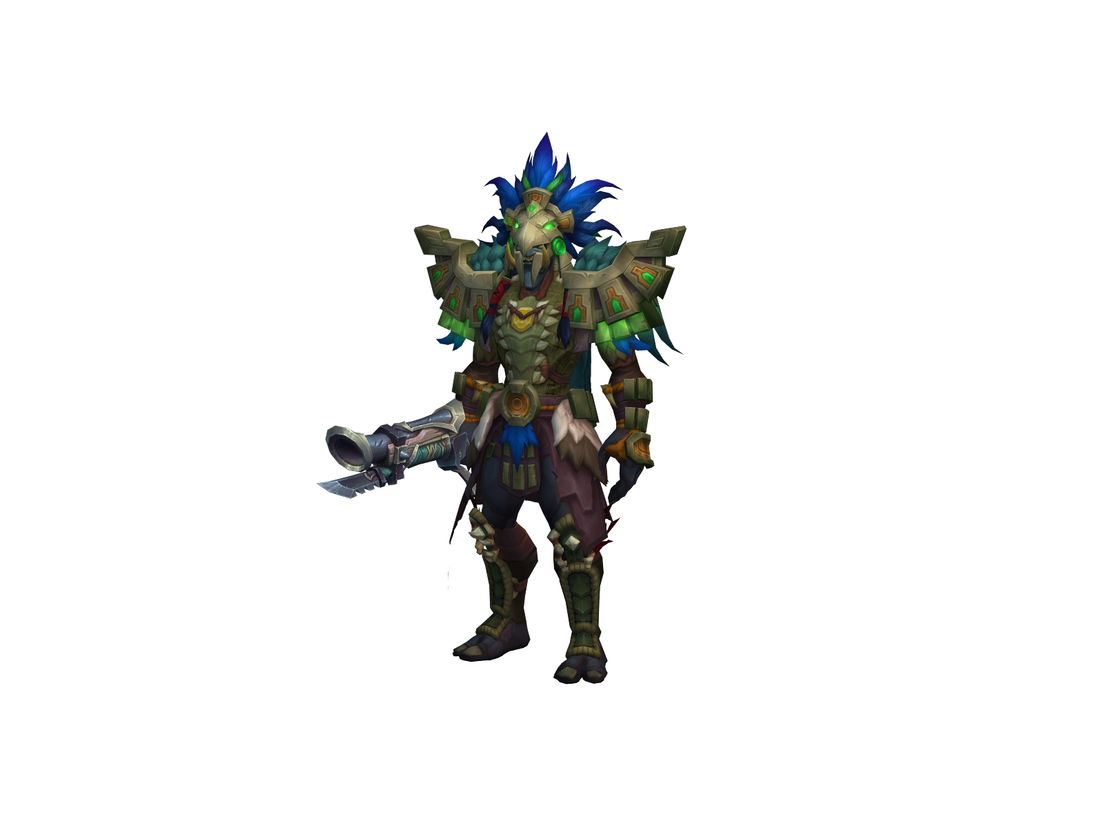 Oldgoldtooth 3D character render