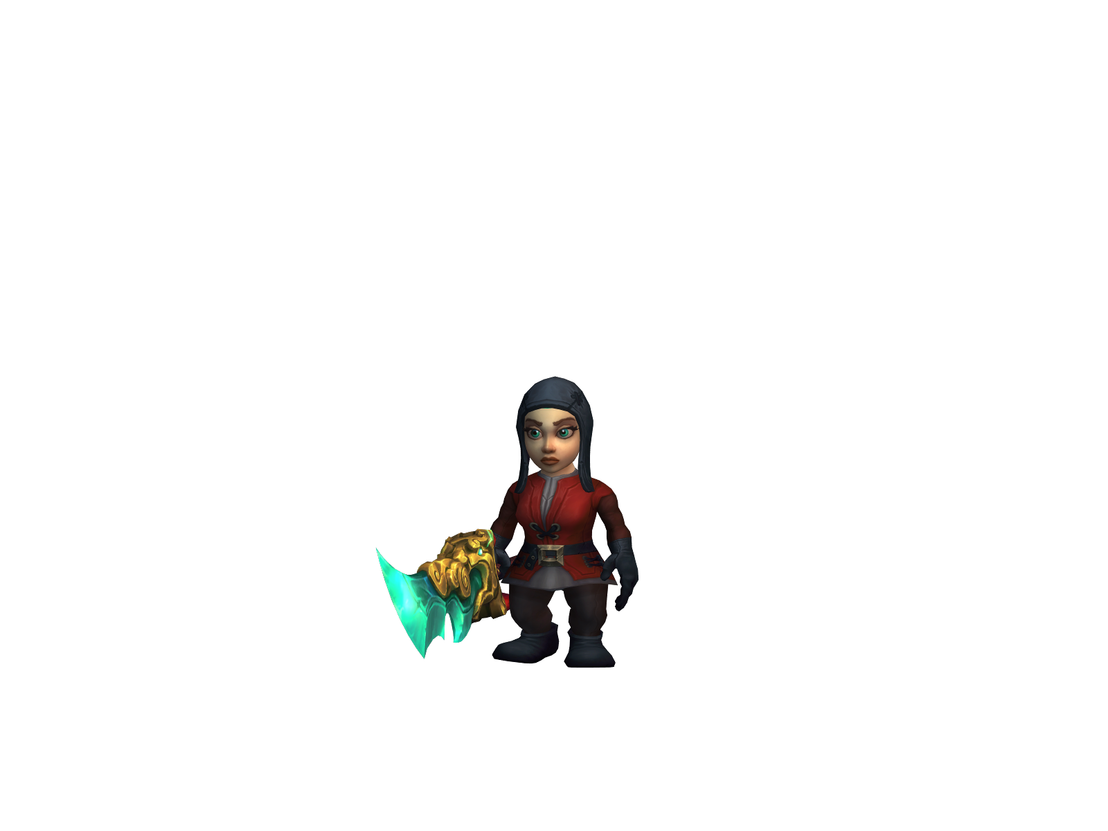 Romoo 3D character render