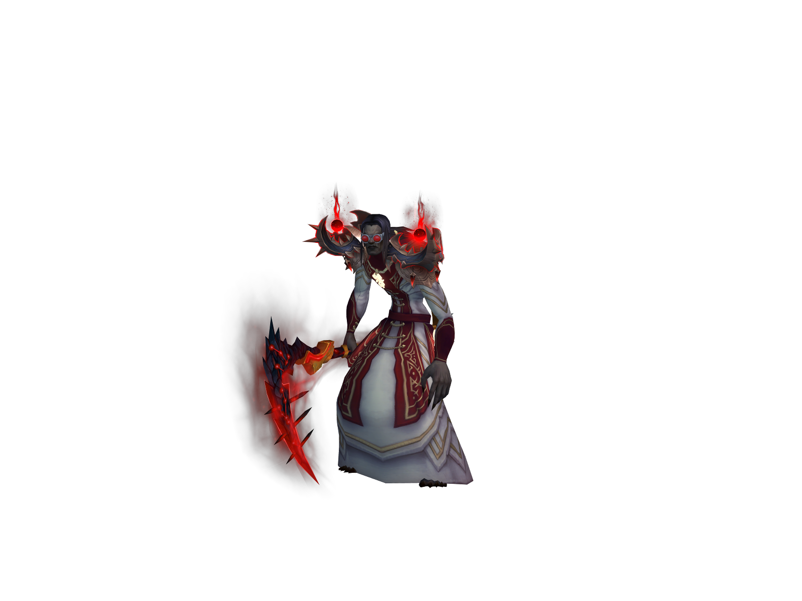 Iwastefade 3D character render