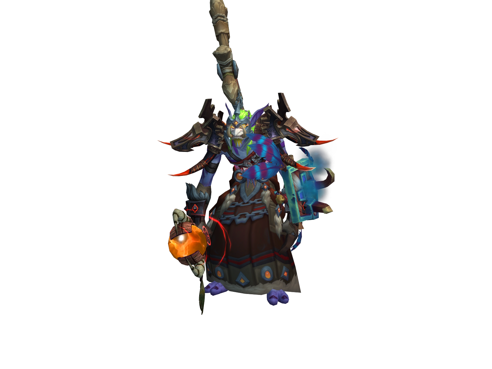 Sizzivoodoo 3D character render