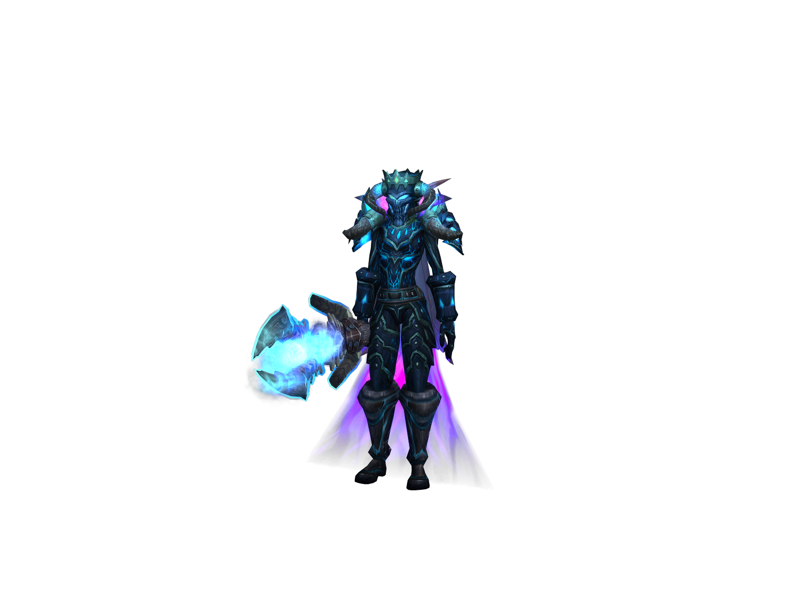 Zlutt 3D character render
