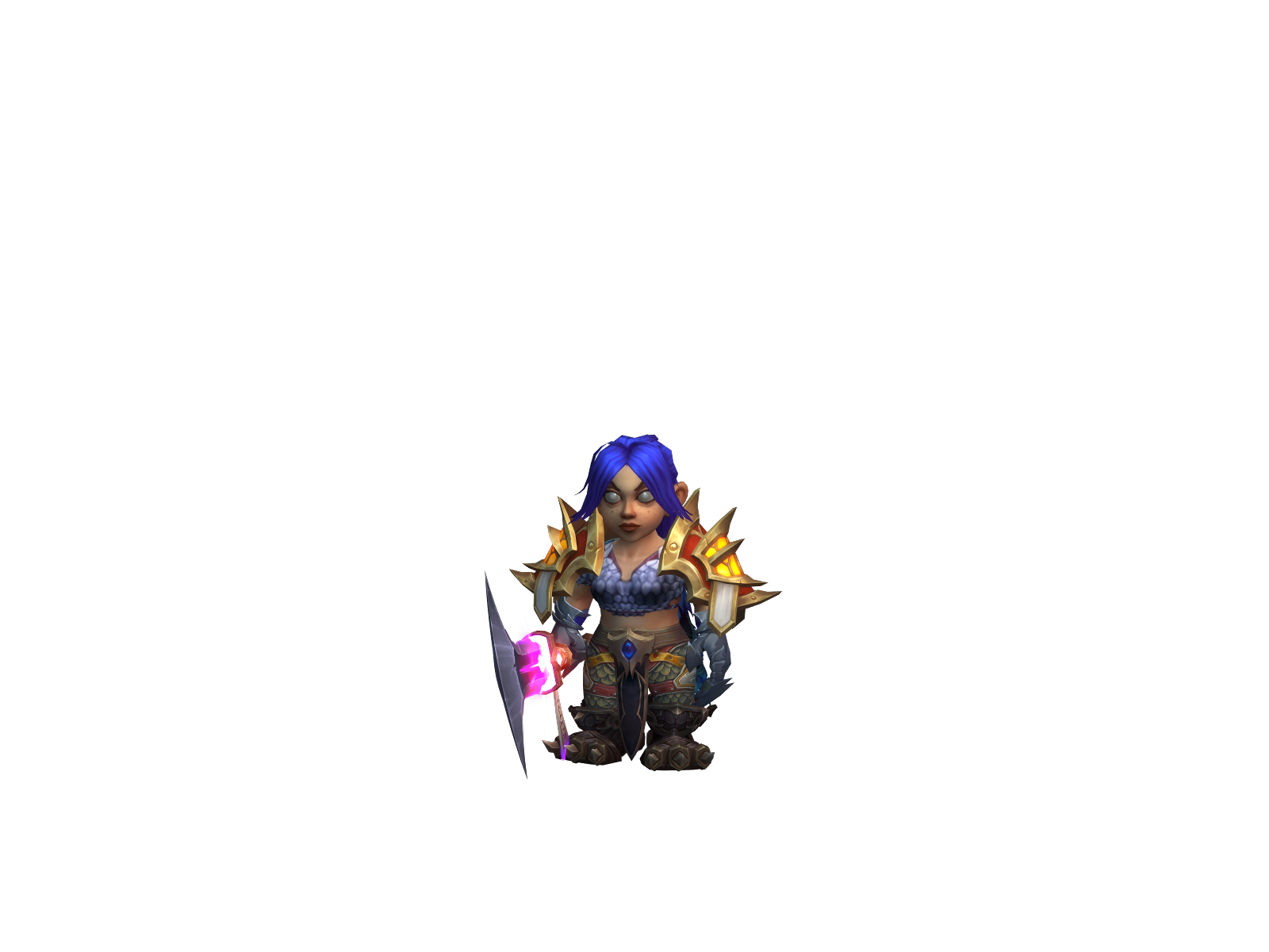 Drkornbread 3D character render