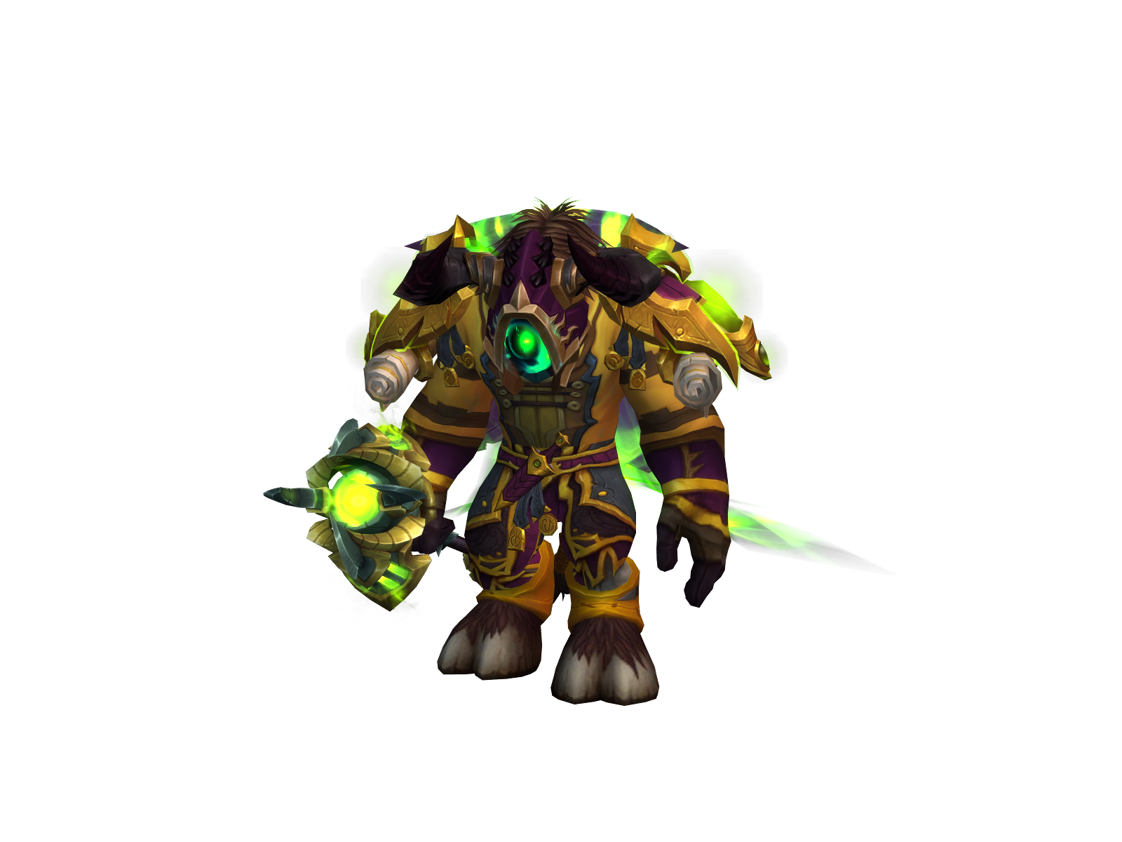 Greenturret 3D character render