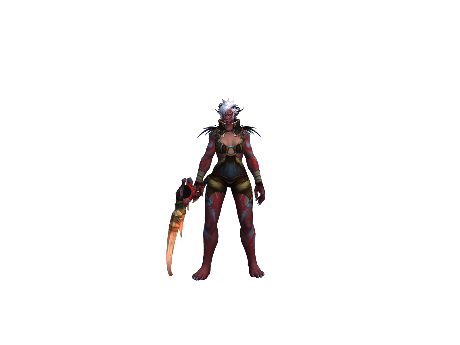 Xolodr 3D character render