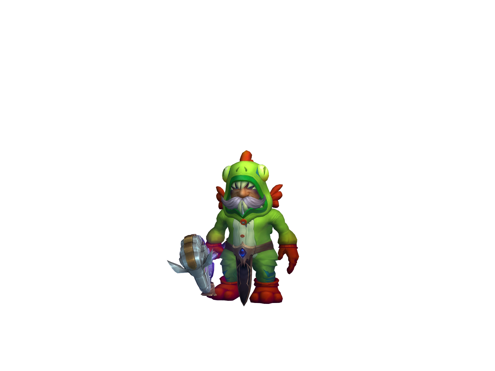 Bloodbutts 3D character render