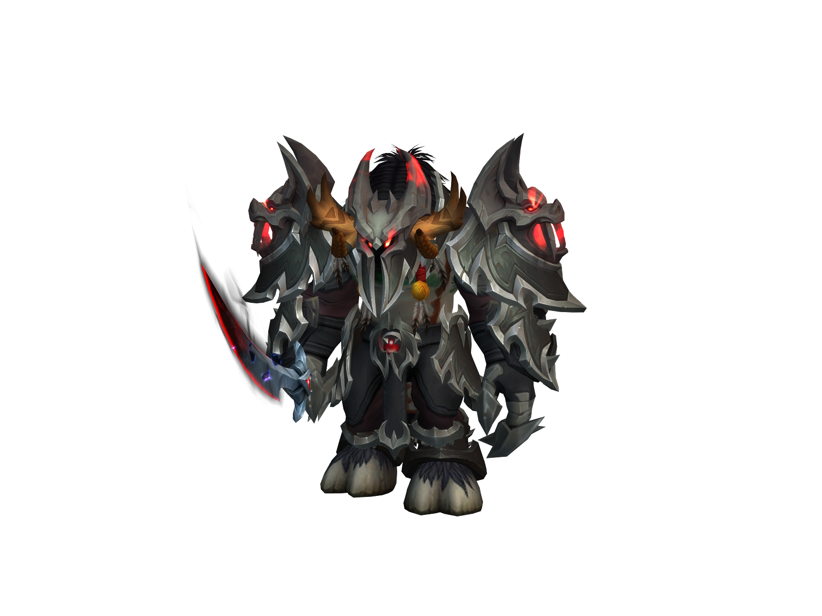 Tofuuwaffles 3D character render