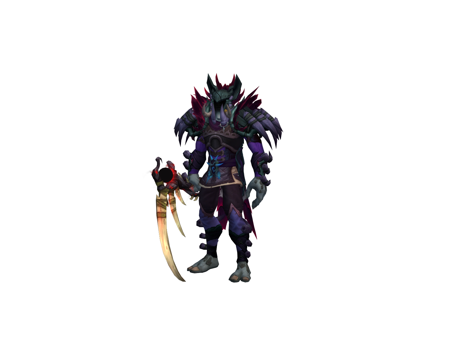 Brettuccine 3D character render