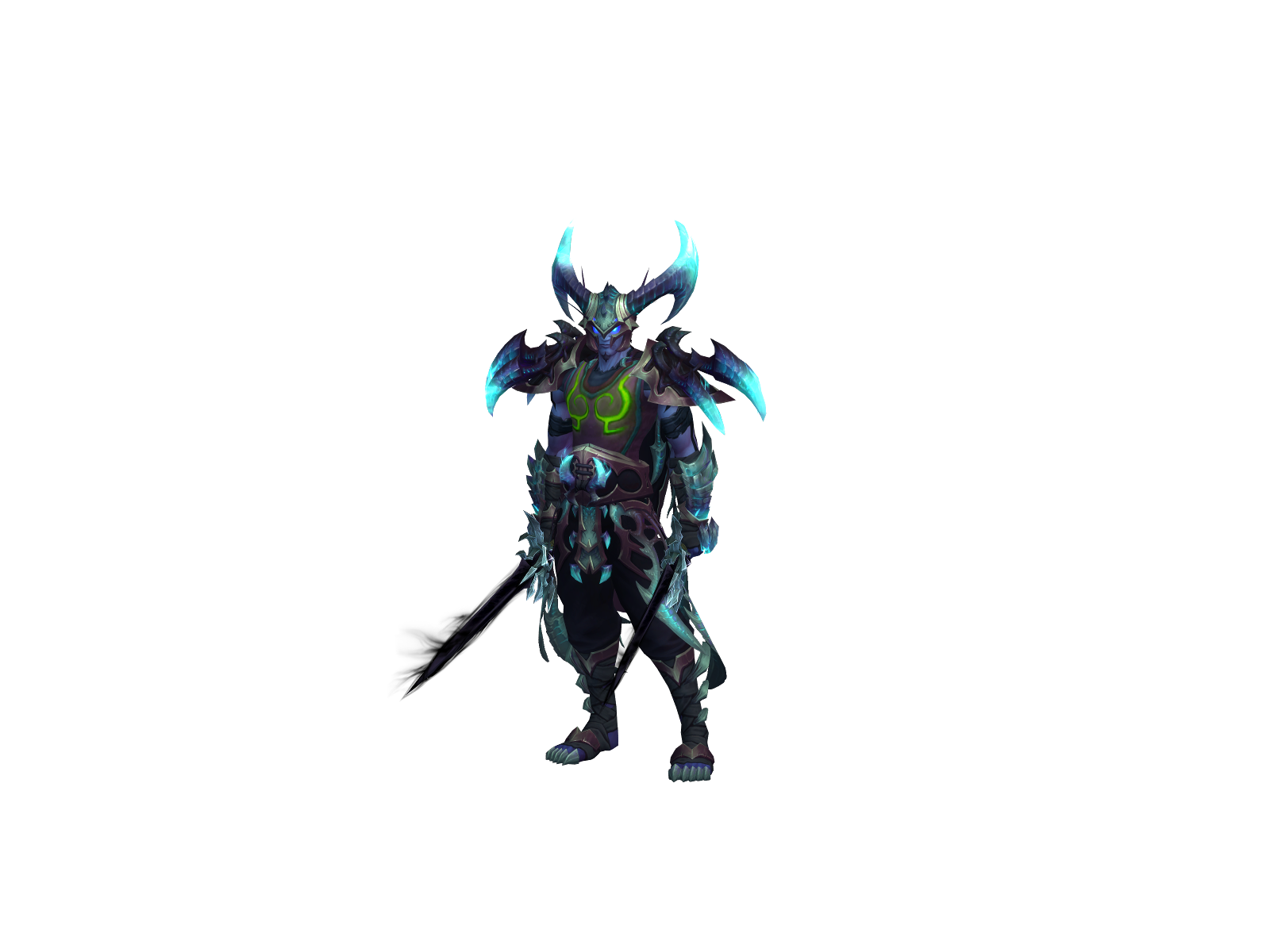 Ravebaby 3D character render