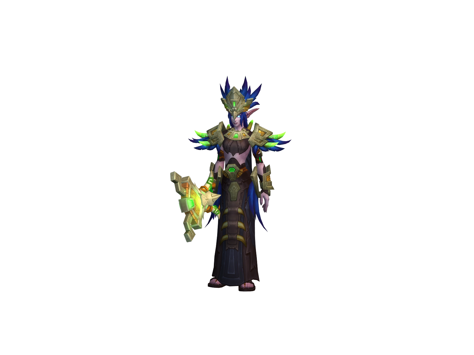 Polydam character render