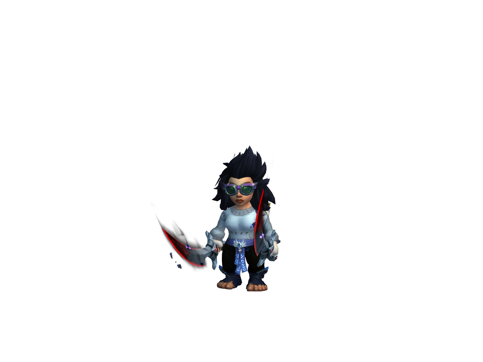 Iintpl 3D character render