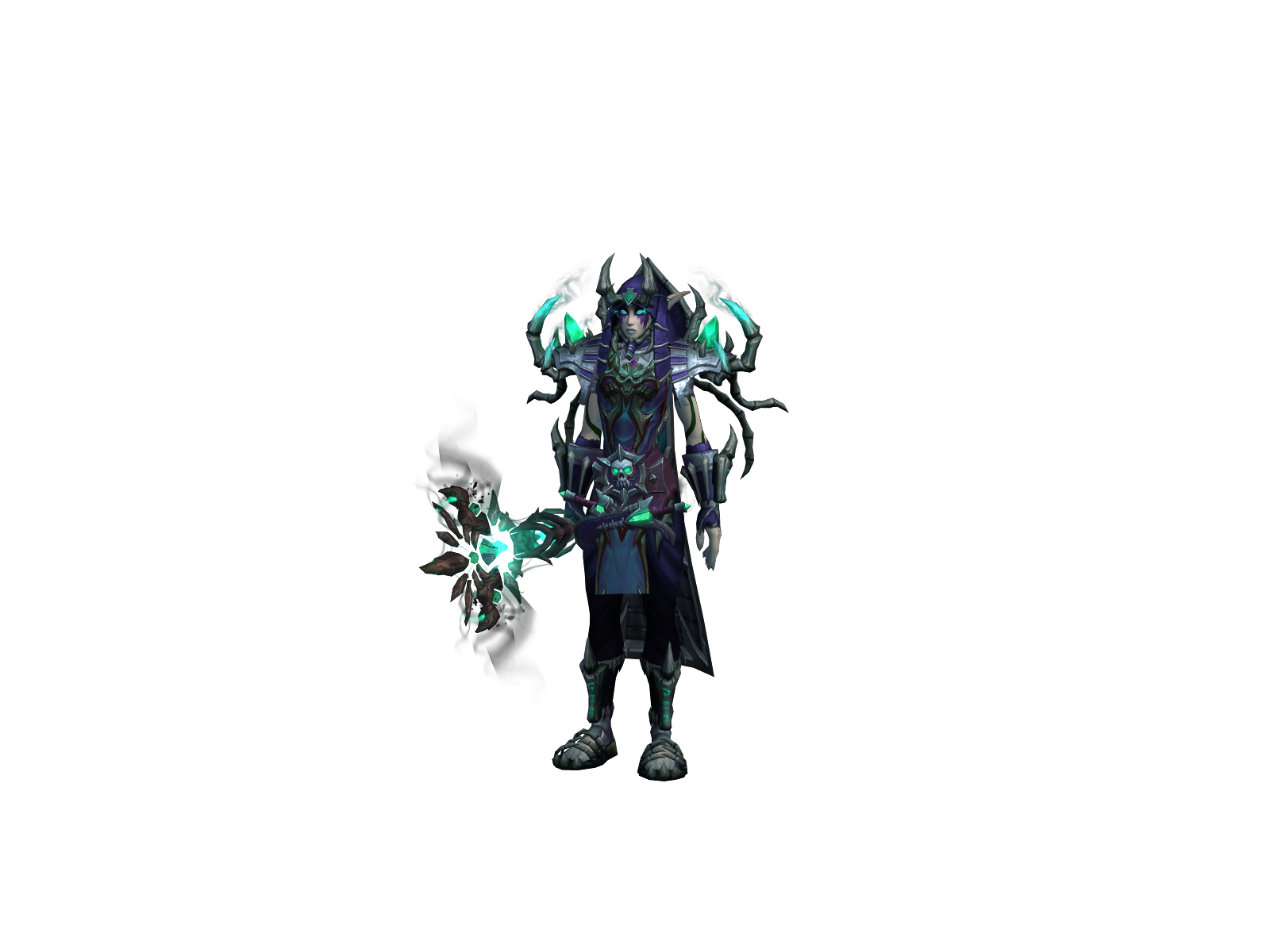 Hoodgaf 3D character render