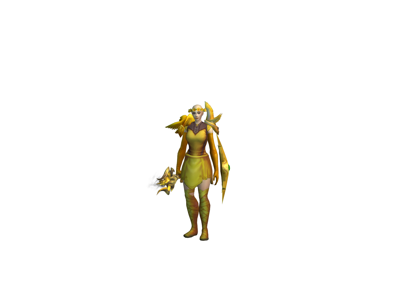 Denmarkmilk 3D character render